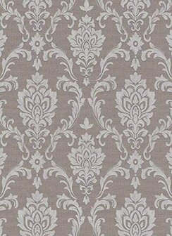 Alexandrina Prinzessin von Baden relief linnenweefsel taupe vlies