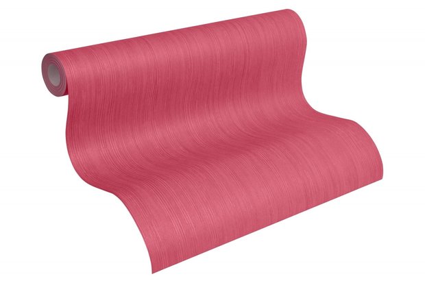 AS Creation Behang 95995-7 shocking pink vinyl op vlies