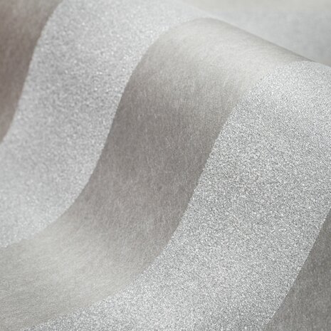 emiraten ultimate luxury silver stripe vlies met glasparels 