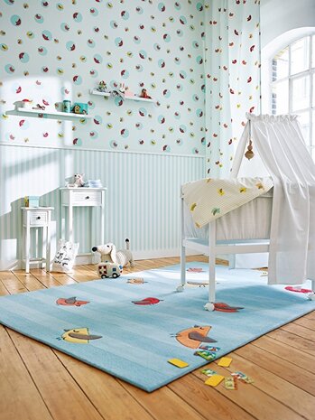 Esprit Kids 4 behang 30298-3 Bubble Birds vlies