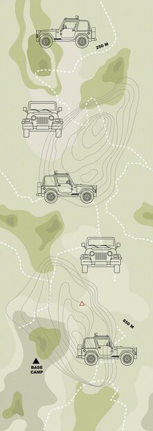 Behangexpresse Kate &amp; Andy Let Go Hiking Fotobehang INK7447