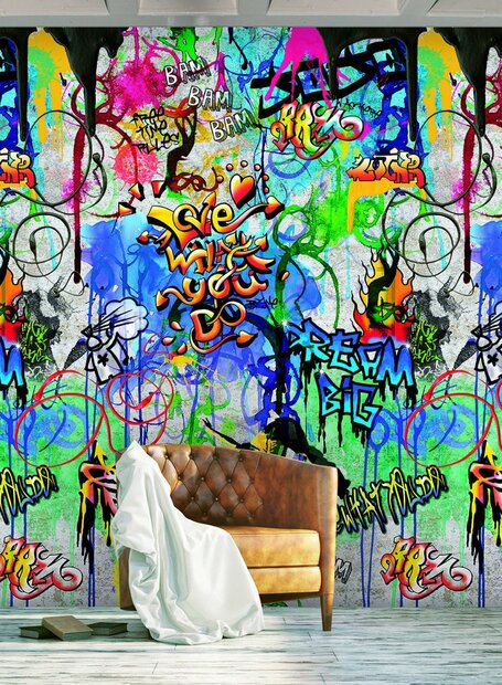 Behangexpresse Color Choc Graffiti Park Fotobehang INK6071