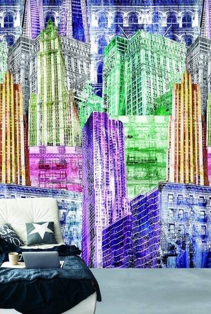 Behangexpresse Color Choc New York Colours Fotobehang INK6066