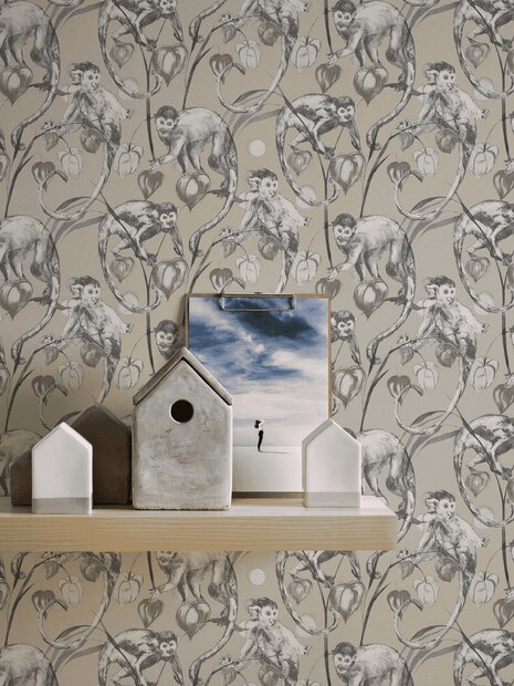 michalsky monkey business hotel chique vinyl op vlies