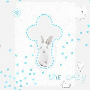 Onszelf Bambi OZ30231. my little rabbit  vlies