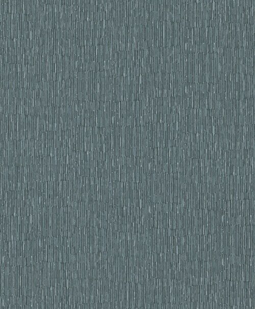 nature raffia petrol /groen vinyl op vlies