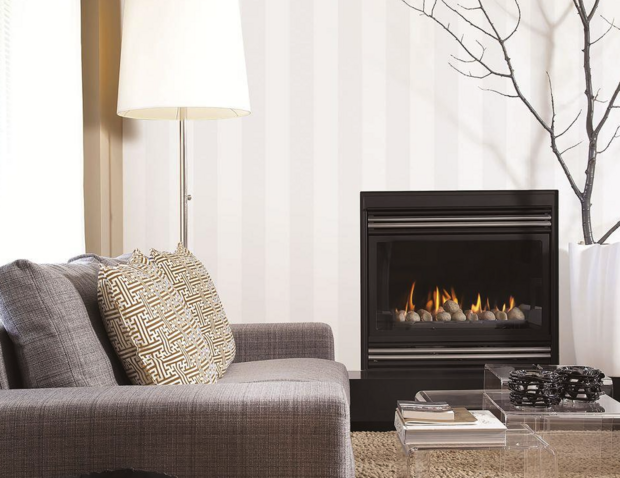 wit/ parelmoer streep op vlies