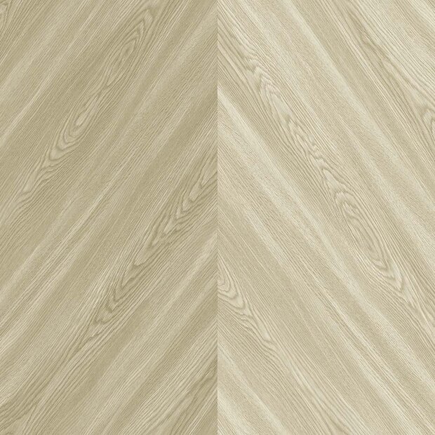 taupe wood chevron  wallquest 2 foto voorbeeld op muur andere kleur