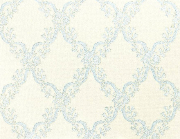 Eijffinger Prinzessin von Wurttemberg 320205 ice blauw ivoor zwaar italiaans relief  vinyl1