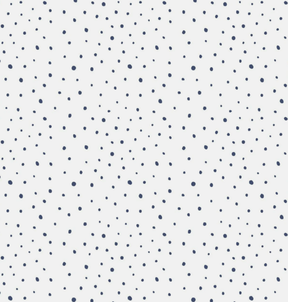 LITTLE BLEU DOTS VLIES