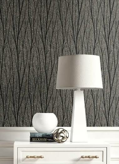 Etten Studios Birch Trail - Gunmetal &amp; Charcoal vlies