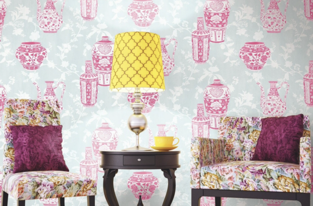 oriental vases by nina hancock exclusive wallpapers 