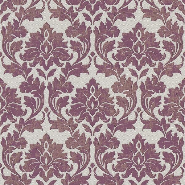 grandduchess vladimir grandsalon  aubergine baroc met gouden glitter  vlies 