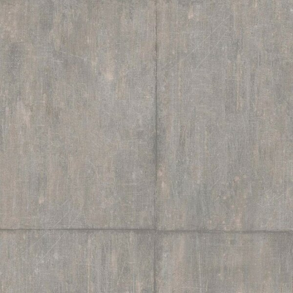BN Wallcoverings Imagine 221073 - Grijs beton platen vinyl op vlies1