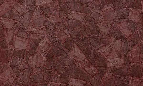 Arte Stitches ralph lauren type bloodred jeans relief vinyl op vlies  behang 5102-5