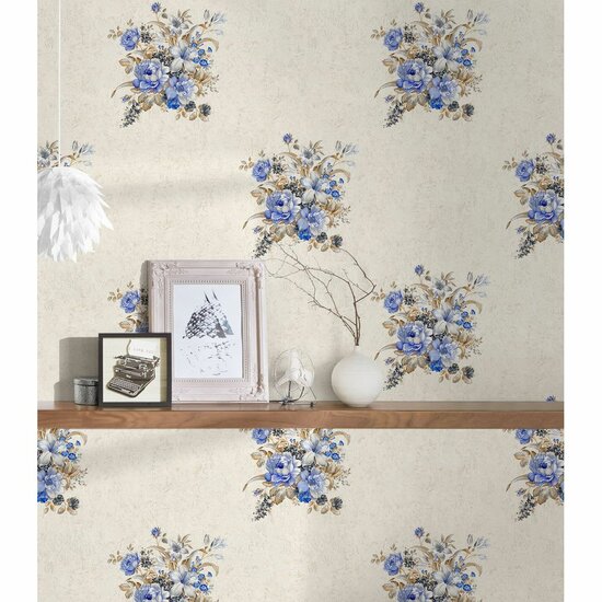 AS Creation Romantico 37225-2 | 372252 kwaliteits glansvinyl op vlies