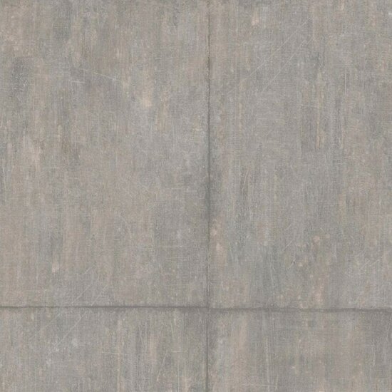 BN Wallcoverings Imagine 221073 - Grijs beton platen vinyl op vlies1