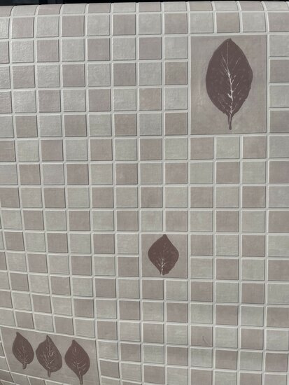 tegeltjes relief vinyl keuken behang